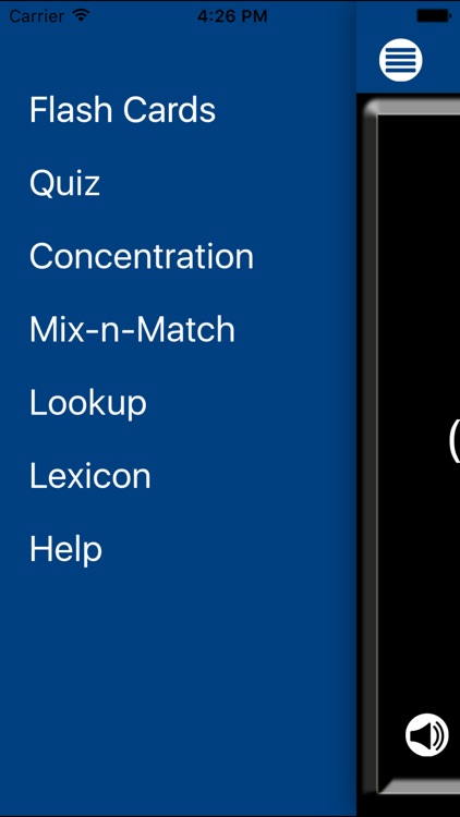Alumno: Spanish Flashcards