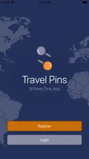 travel pins: track where been iphone screenshot 1