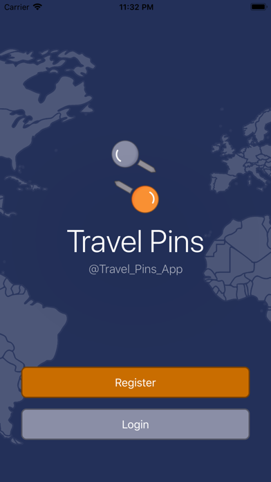 Travel Pins: Track Where Been Screenshot