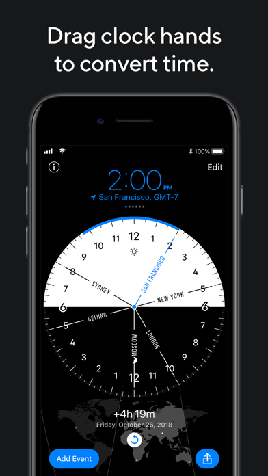 Screenshot #2 pour World Clock Pro: Convert Time