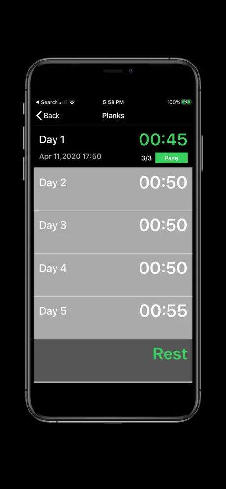 Plankist - Plank Video Timer