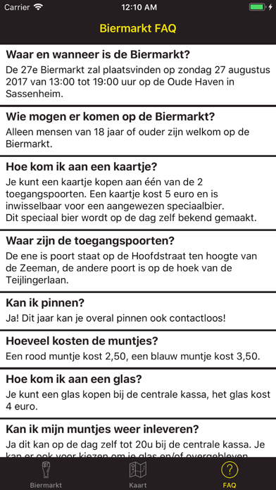 Biermarkt Screenshot