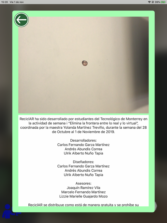 Screenshot #4 pour ITC_MTY: ReciclAR