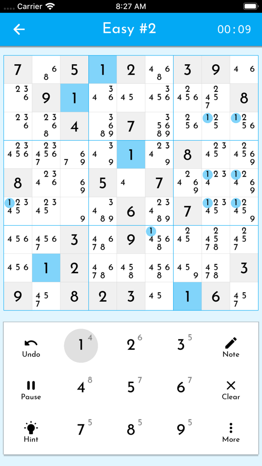 #1. Sudoku 4000 & Solver (iOS) 由: Atsushi Hanai