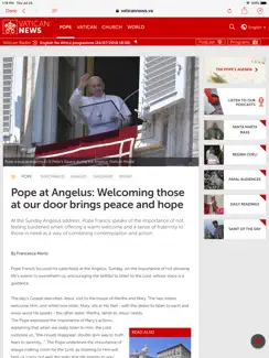 The Vatican News iPad image 3