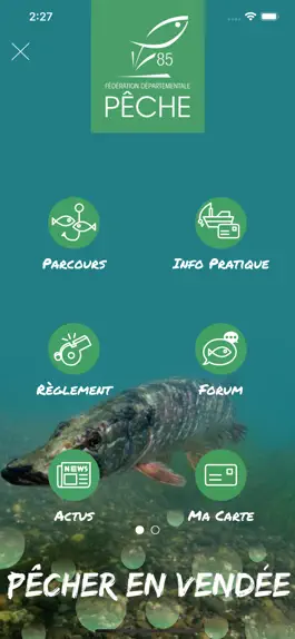 Game screenshot Fédération de Pêche de Vendée mod apk