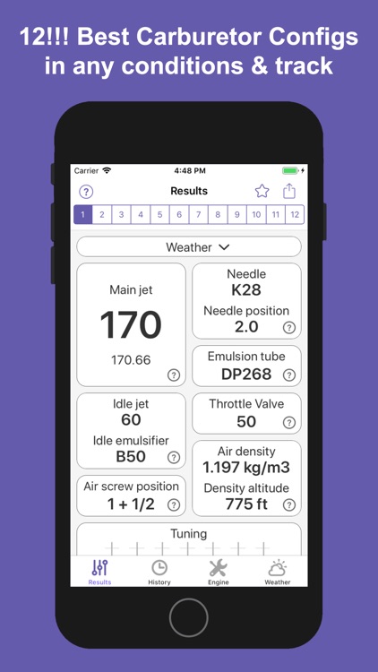Jetting Maxter KZ / ICC Kart