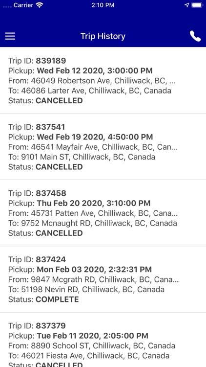 Chilliwack Taxi screenshot-7