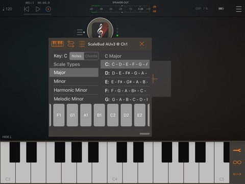 ScaleBud - AUv3 MIDI Keyboardのおすすめ画像5