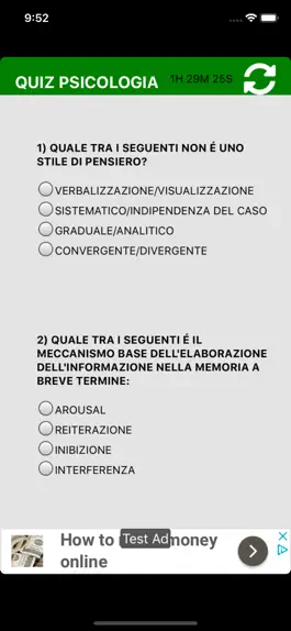 Game screenshot Quiz Psicologia mod apk