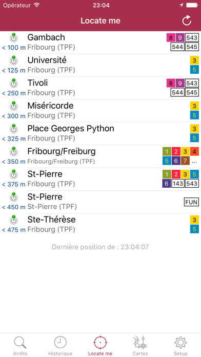 Screenshot #1 pour TPF Info