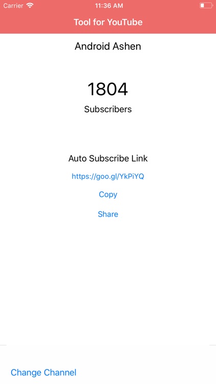 Tool for YouTube