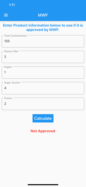 MWF Calculator(圖3)-速報App