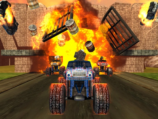 Screenshot #5 pour Crazy Monster Truck Fighter 3D