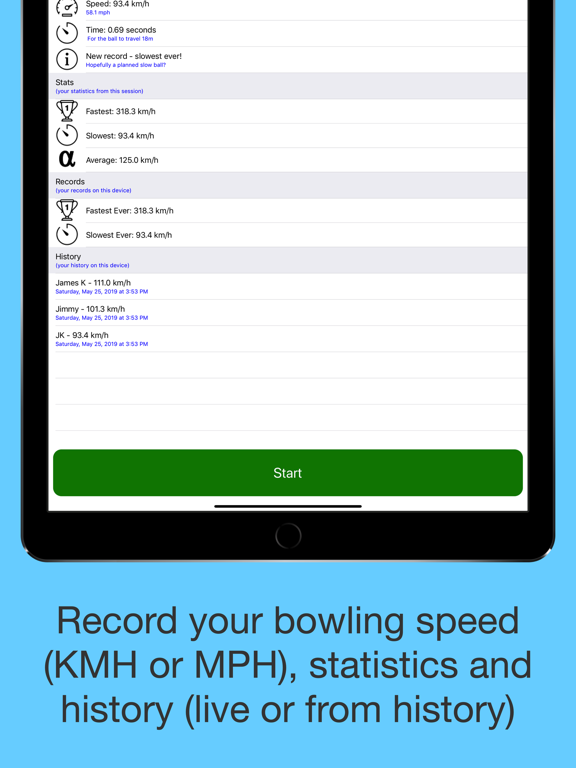Screenshot #6 pour Speed Gun For Cricket