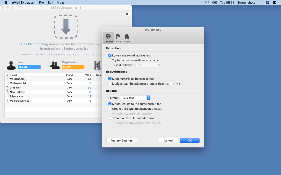 #2. eMail Extractor Pro (macOS) 由: Max Programming, S.L.