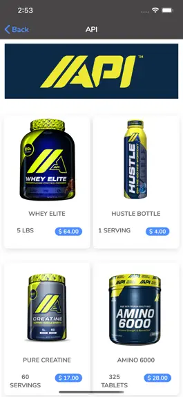 Game screenshot MFiT Shop apk