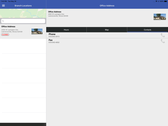Ambraw FCU iPad screenshot