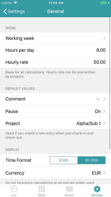 aXTimes Pro - time tracking screenshot-5