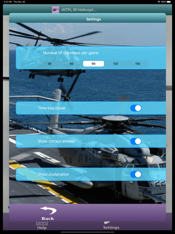Screenshot #5 pour ATPL IR Helicopter