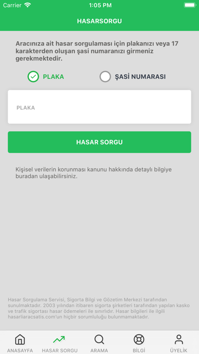 Hasarlı Araç Satış Screenshot