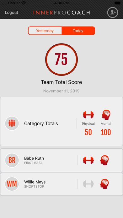 InnerPro Coach Screenshot
