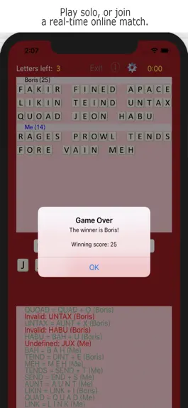 Game screenshot WordSnatch hack