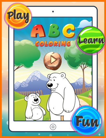 ABC Animals Coloring Book - náhled