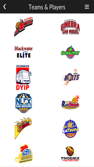 PBA - The App Screenshot