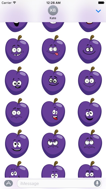 Sticker Me: Plum Emotions