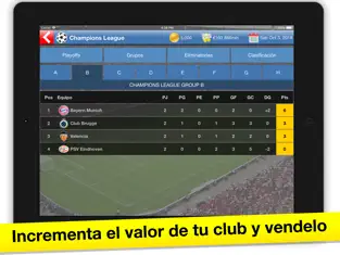 Captura de Pantalla 9 Magnate de Club (juego fútbol) iphone