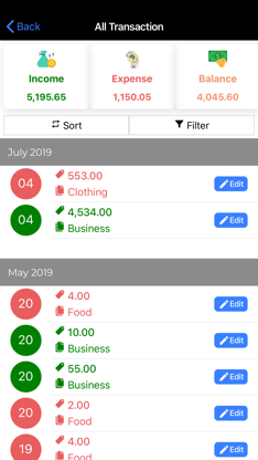 Expense Manager, Money Manager screenshot 3