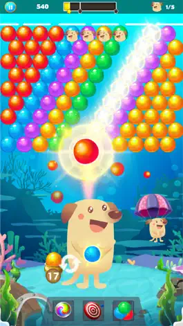 Game screenshot Bubble Shooter Dog Classic mod apk