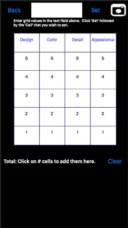 iRubric screenshot 1
