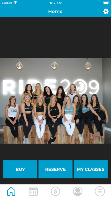 Screenshot #1 pour RIDE209 Wellness