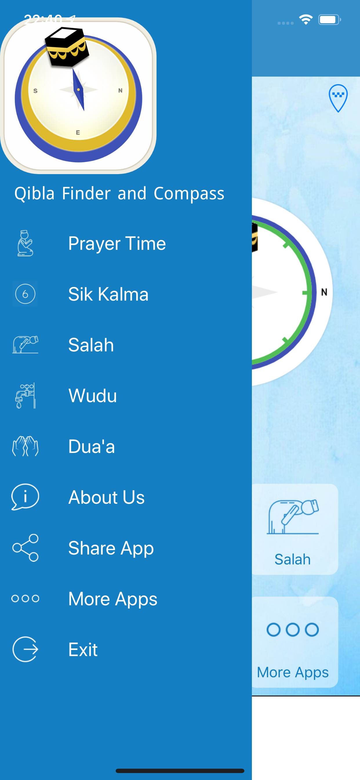 Qibla Finder - Qibla Direction