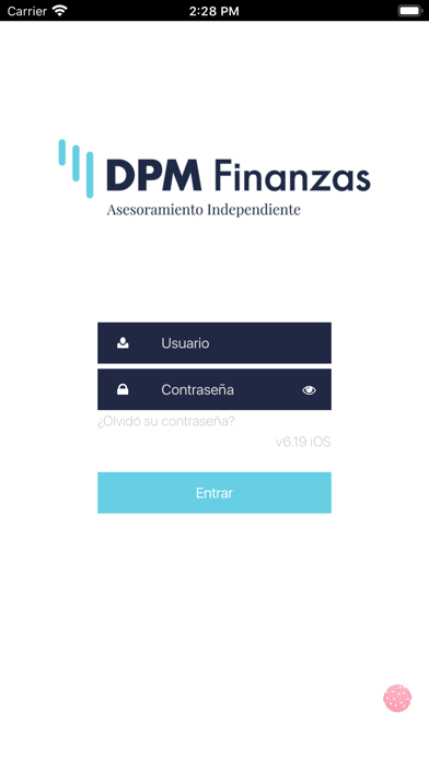 DPM Finanzas Screenshot