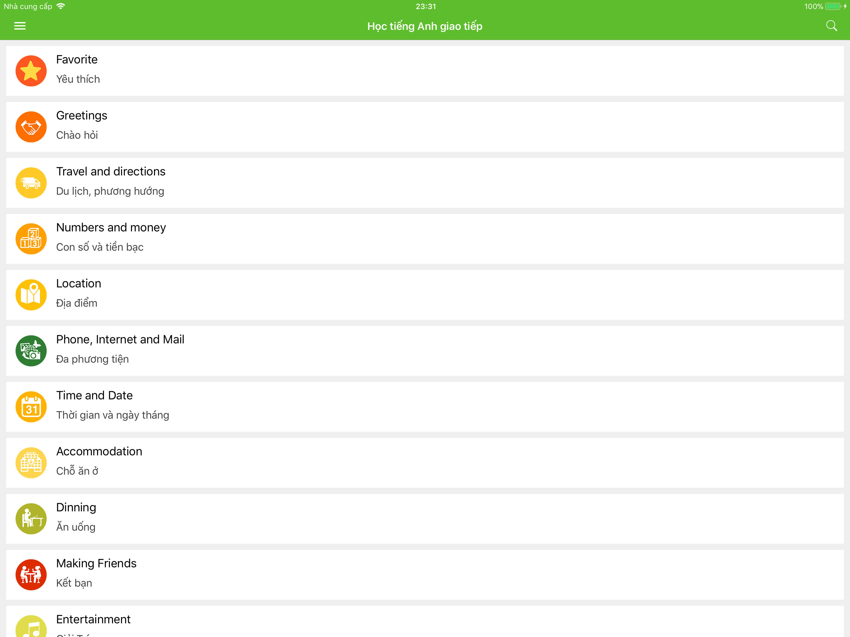 Learn English: Học tiếng Anh screenshot 7