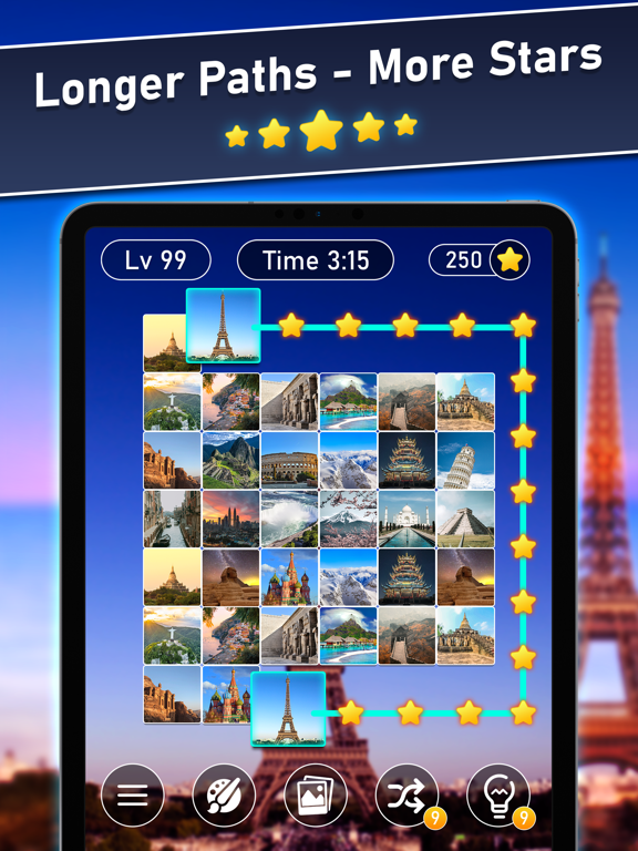 Screenshot #5 pour PairScapes: Pair Matching Game