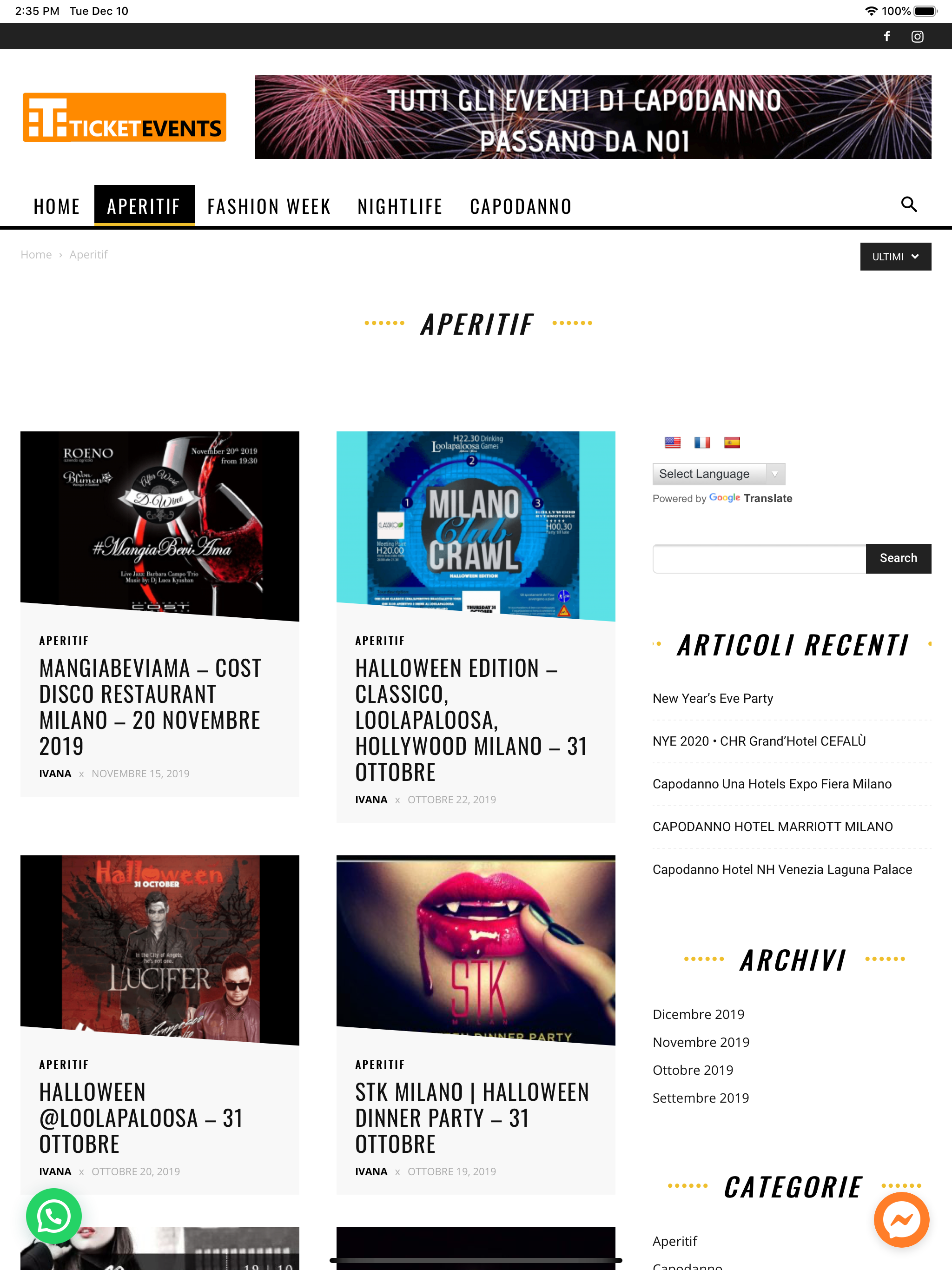 Ticketevents
