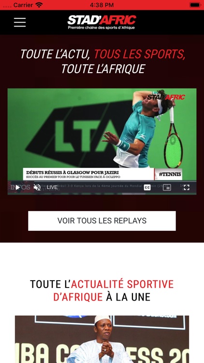 Stad'Afric - Infos et Directs