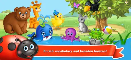 英語で色を学びます。 ゲーム