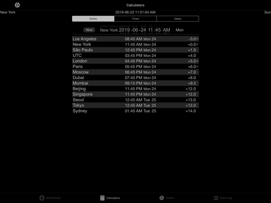 Ops Clock iPad screenshot 3 - Utilities app