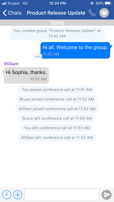 Hedwig Chat Screenshot