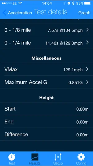 VBOX Sport Performance Test screenshot 3