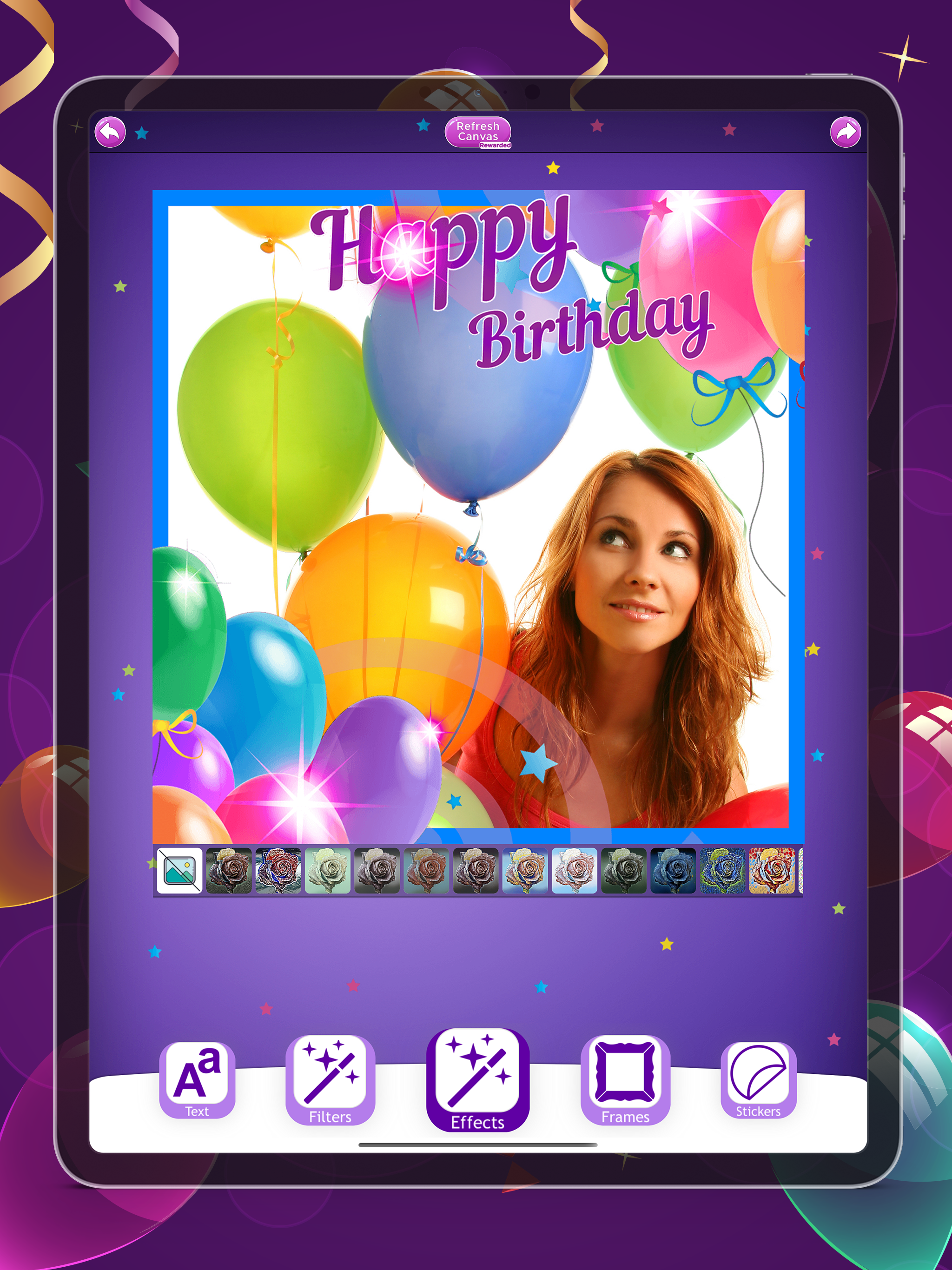 Happy B-day Frames & Stickers screenshot 8
