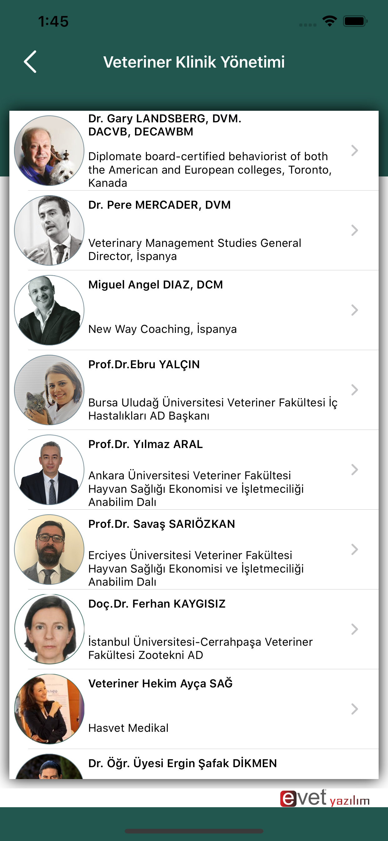 Veteriner Klinik Yönetimi
