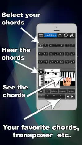 Game screenshot Piano Chords Lite LR mod apk