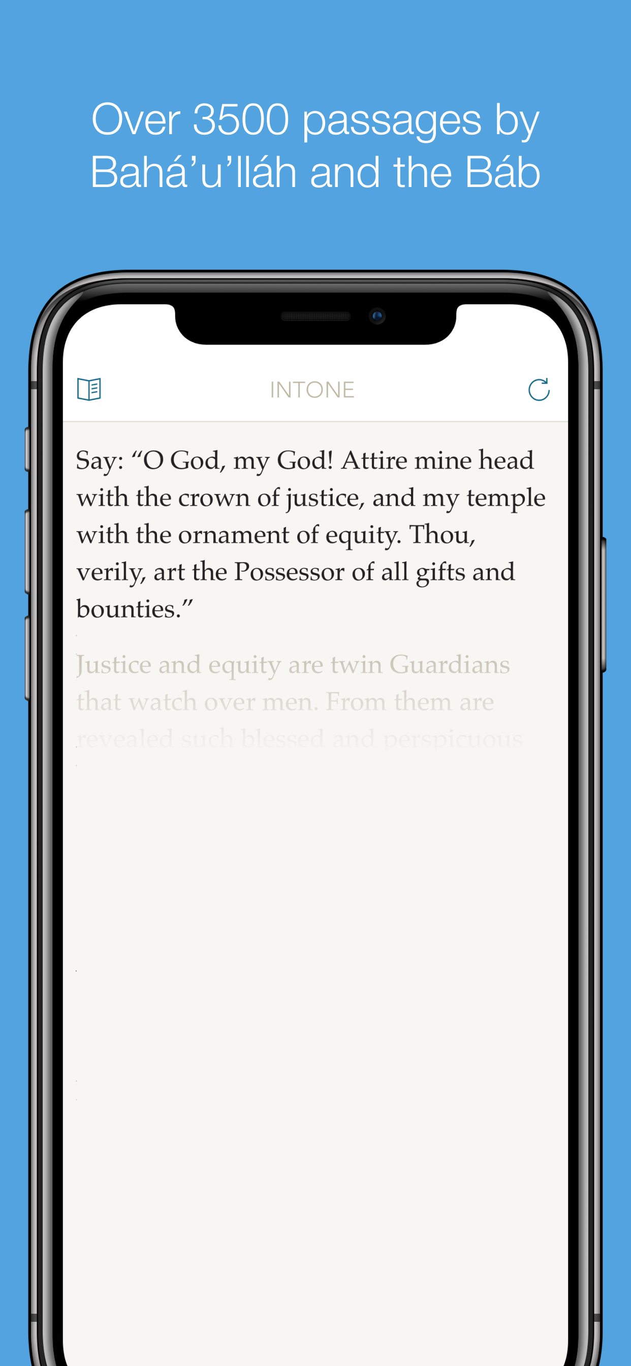 Intone – The Bahá'í Writings