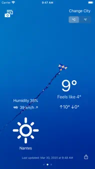 InstantWeather App iphone bilder 4